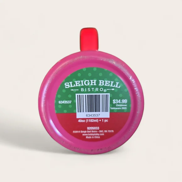 NWT Hello Kitty Christmas 40oz Stainless Steel Holiday Tumbler With Straw - Picture 2 of 4